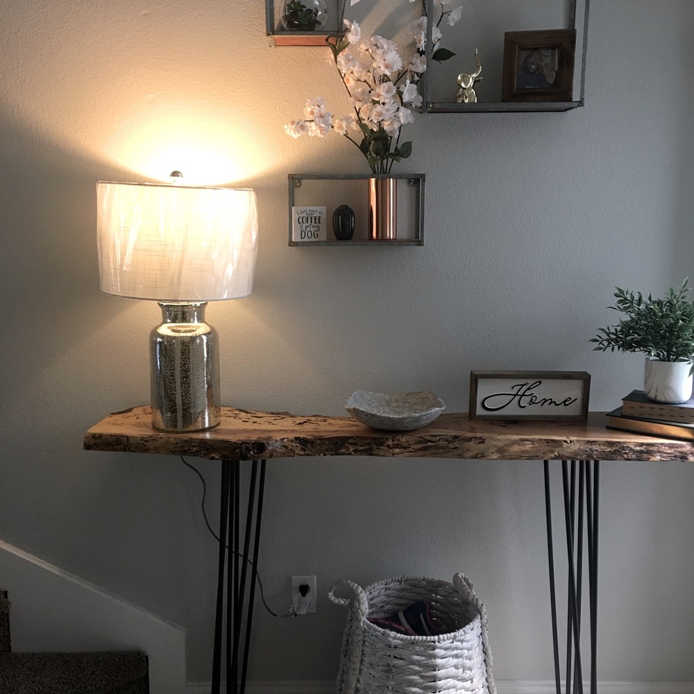 Jonathan Y Mercury Entry Table Light